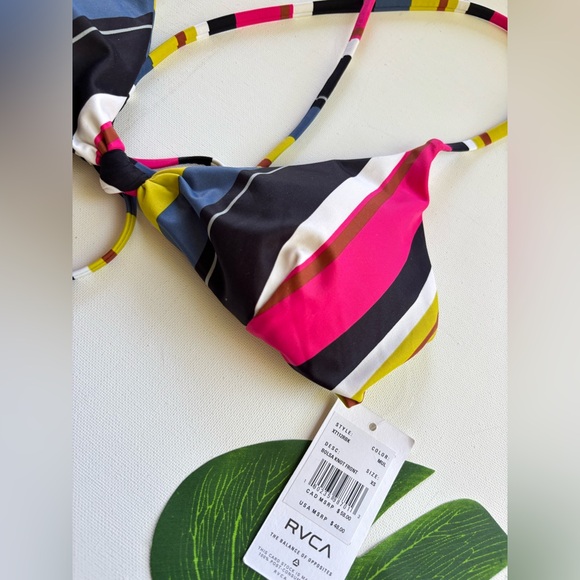 🌴RVCA Bolsa Knot Front Bikini Top🌴 - Picture 9 of 9